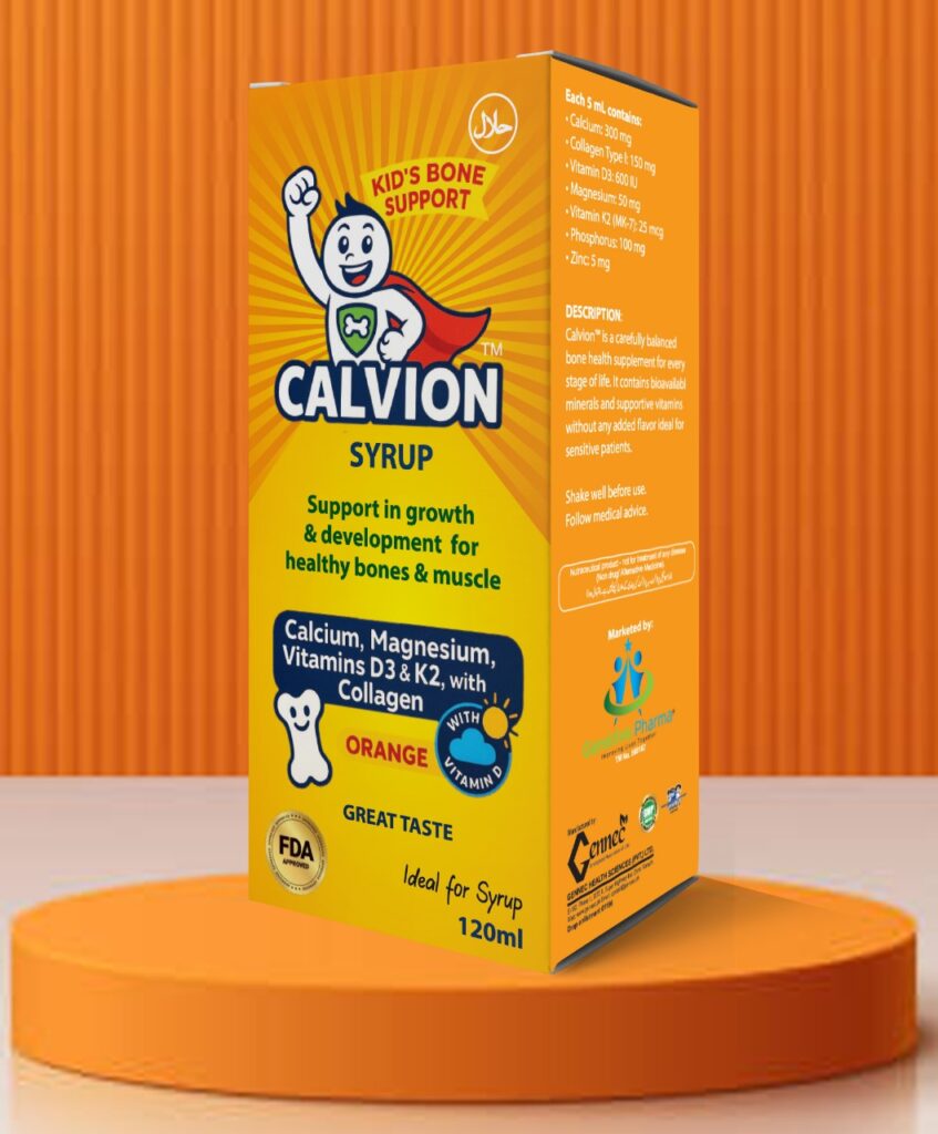 Syrup Calvion 120ml - Genetive Pharma